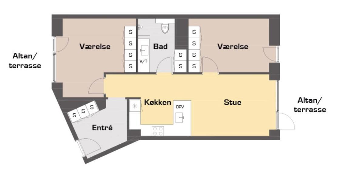 Lägenhet Fantastic 2-bed In Harbour *